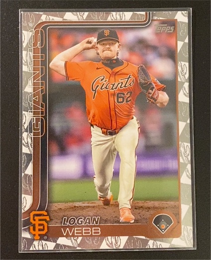 2025 Topps #242 Logan Webb — front