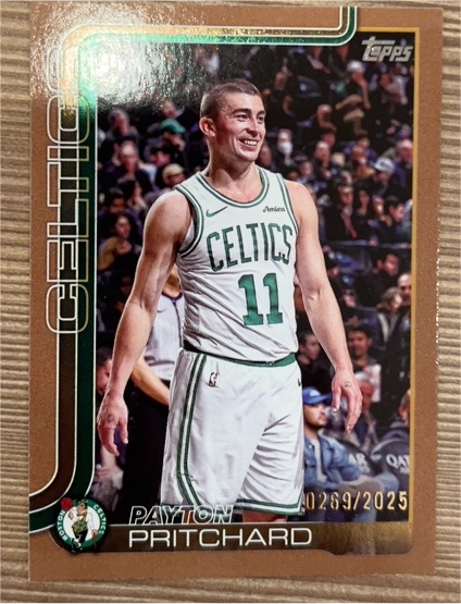 2025-26 Topps #4 Payton Pritchard — front