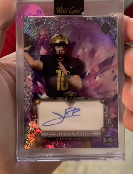 2024 Wild Card 7 Card Studs #3/6 John Rhys Plumlee — front