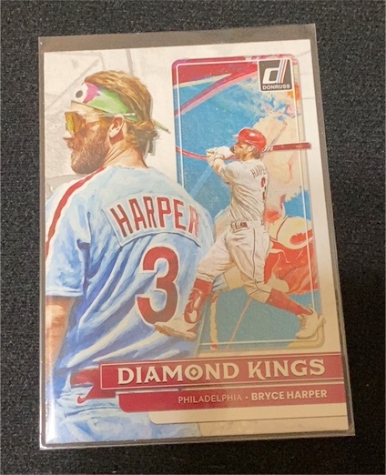 2022 Donruss Diamond Kings #17 Bryce Harper — front