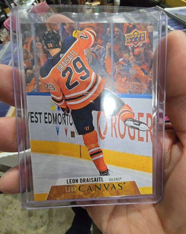 2020-21 Upper Deck Series 1 UD Canvas #C38 Leon Draisaitl — front