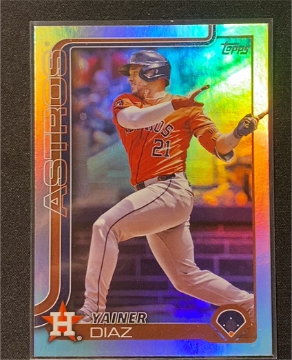 2025 Topps Series 1 #299 Yainer Diaz — front