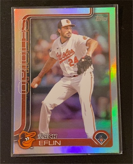 2025 Topps Series 1 #188 Zach Eflin — front