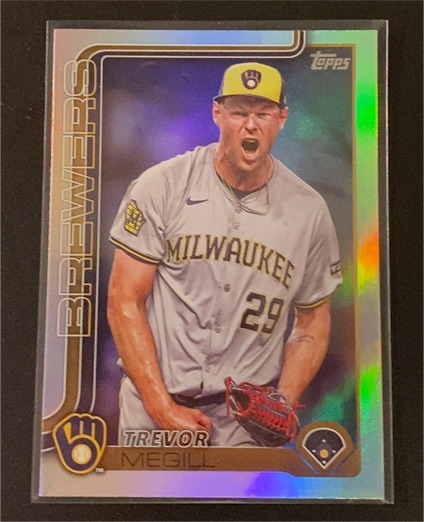 2025 Topps Series 1 #28 Trevor Megill — front