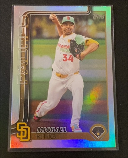 2025 Topps Series 1 #195 Michael King — front