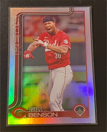 2025 Topps Series 1 #52 Will Benson — front