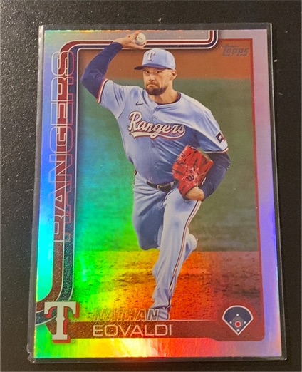 2025 Topps Series 1 #130 Nathan Eovaldi — front