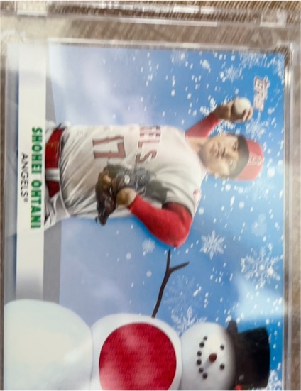 2021 Topps Holiday Relics #WRCSO Shohei Ohtani — front