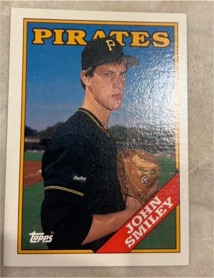 1988 Topps #423 John Smiley — front