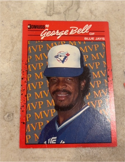 1990 Donruss #BC-13 George Bell — front