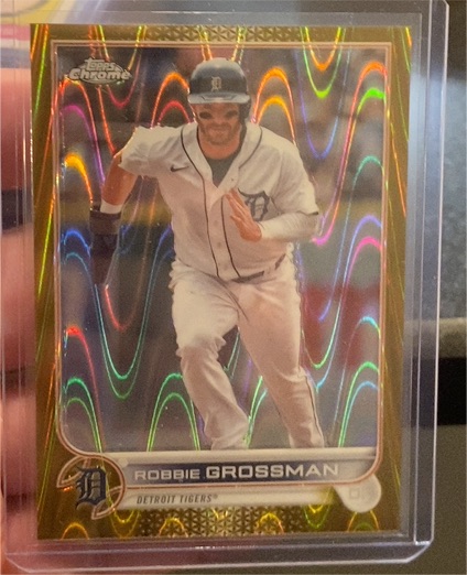 2022 Topps Chrome #169 Robbie Grossman — front