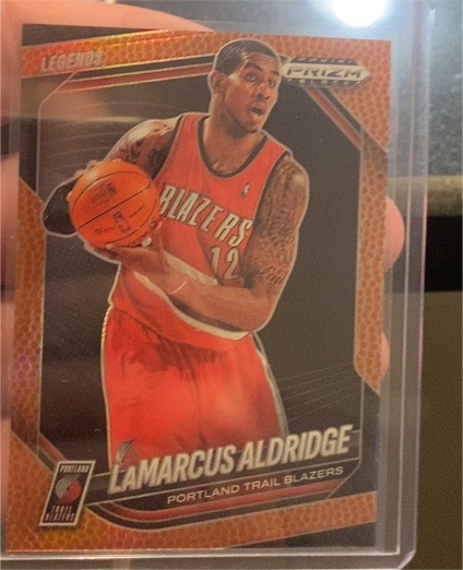 2024-25 Panini Prizm Black #291 LaMarcus Aldridge — front