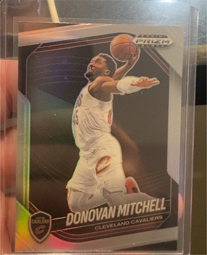 2024-25 Panini Prizm Black #49 Donovan Mitchell — front