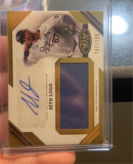 2025 Topps Tier One #AJR-SL Seth Lugo — front