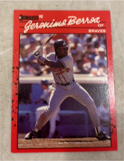 1990 Donruss #104 Geronimo Berroa — front