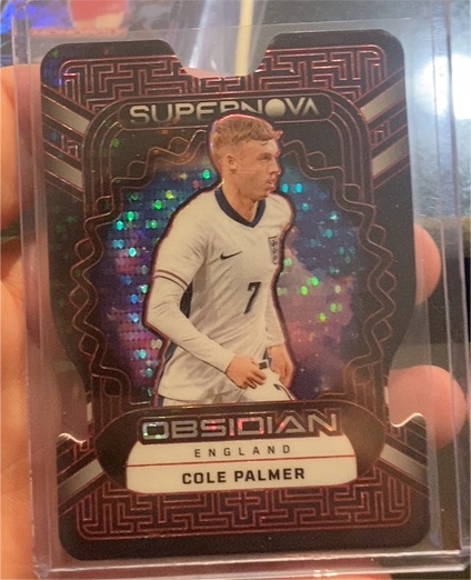 2023-24 Panini Obsidian Supernova Cole Palmer — front