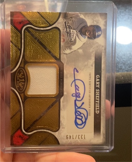 2025 Topps Tier One #AT1R-GS Gary Sheffield — front