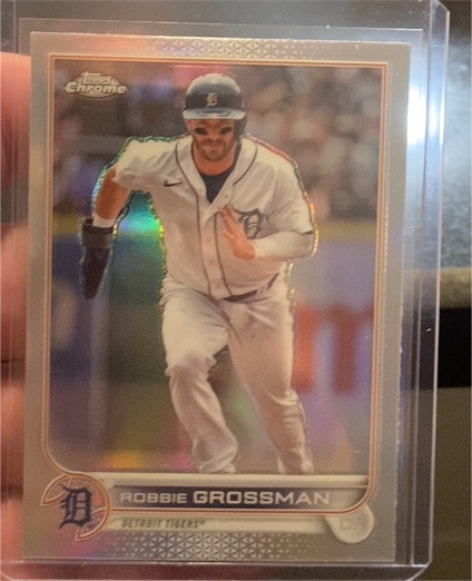 2022 Topps Chrome #169 Robbie Grossman — front