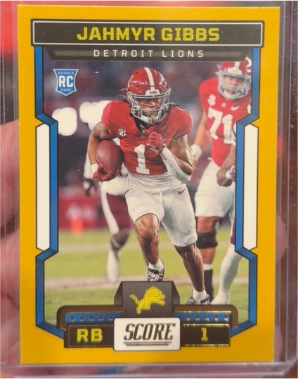 2023 Panini Score #316 Jahmyr Gibbs — front