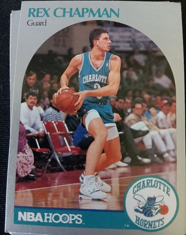 1990-91 NBA Hoops #51 Rex Chapman — front