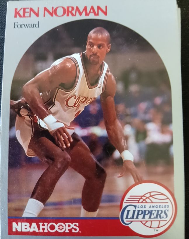 1990-91 Hoops #149 Ken Norman — front