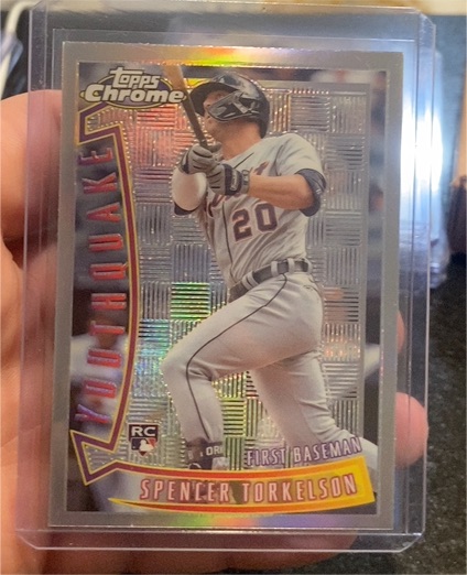 2022 Topps Chrome Sonic Youthquake #YQ-3 Spencer Torkelson — front