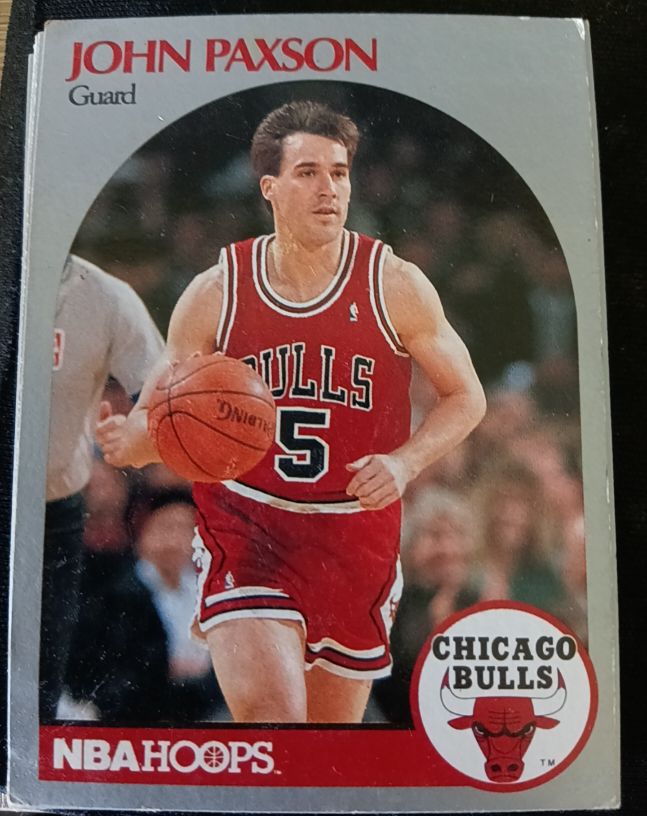 1990 NBA Hoops #67 John Paxson — front