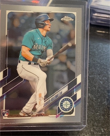 2021 Topps Chrome Update #USC20 Jarred Kelenic — front