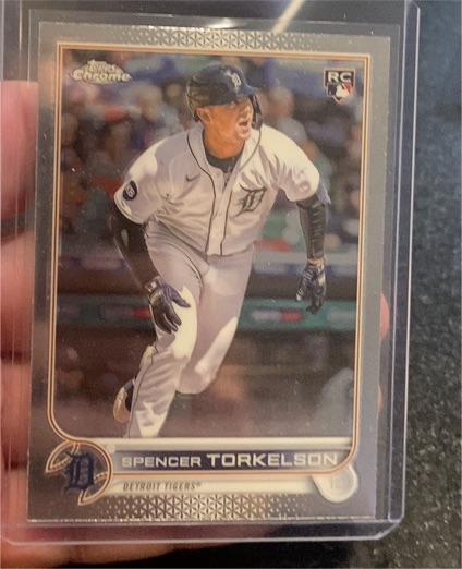 2022 Topps Chrome Update #USC100 Spencer Torkelson — front