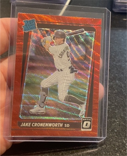 2021 Donruss Optic #62 Jake Cronenworth — front