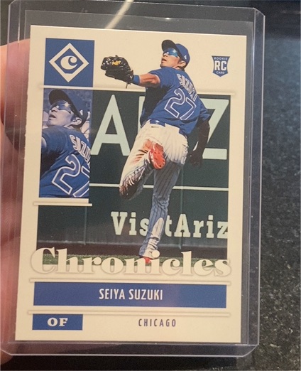 2022 Panini Chronicles #5 Seiya Suzuki — front