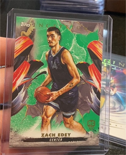 2024-25 Topps Inception #7 Zach Edey — front
