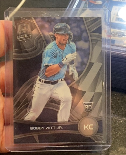 2022 Panini Chronicles Spectra #42 Bobby Witt Jr. — front