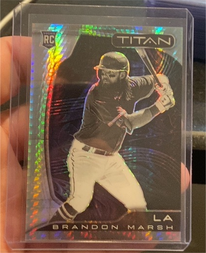 2022 Panini Chronicles Titan #2 Brandon Marsh — front