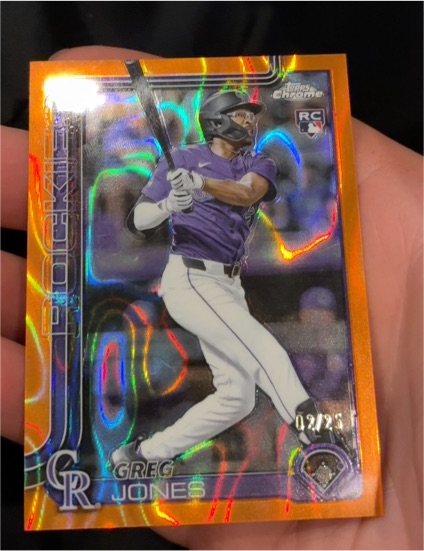 2025 Topps Chrome #265 Greg Jones — front