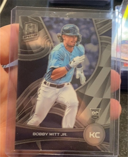2022 Panini Chronicles Spectra #42 Bobby Witt Jr. — front