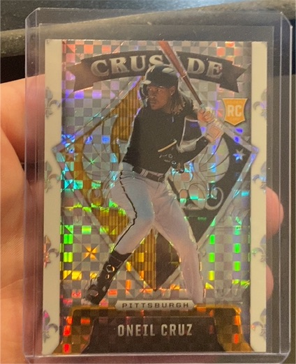 2022 Panini Chronicles Crusade #3 Oneil Cruz — front