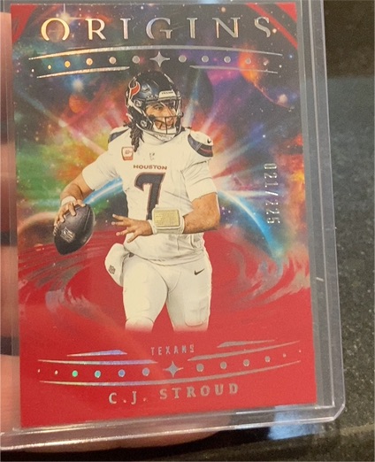 2025 Panini Origins #40 C.J. Stroud — front