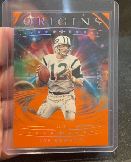 2025 Panini Origins #68 Joe Namath — front
