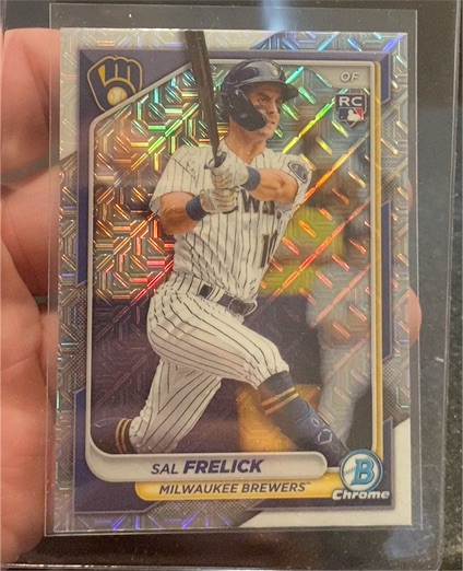 2024 Bowman Chrome #39 Sal Frelick — front