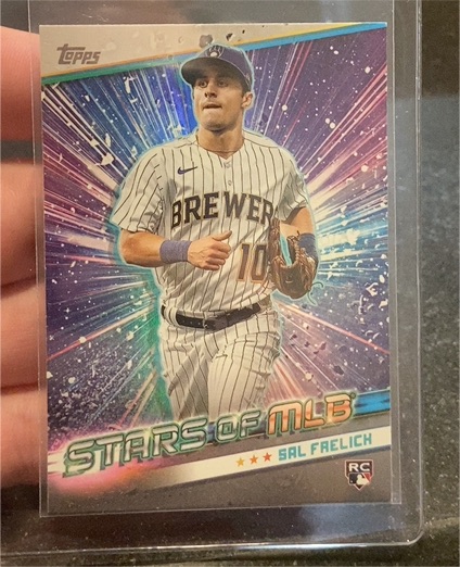 2024 Topps Stars of MLB #SLMB-12 Sal Frelick — front