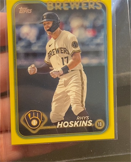 2024 Topps Series 2 #357 Rhys Hoskins — front
