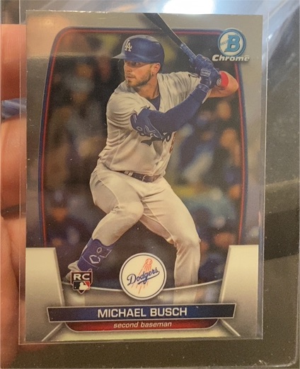 2023 Bowman Chrome #54 Michael Busch — front
