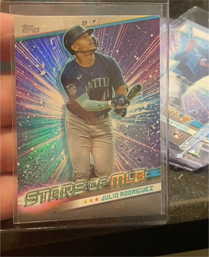2024 Topps Series 1 Stars of MLB Chrome #CSMLB-16 Julio Rodriguez — front