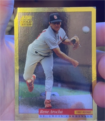 1993 Score Gold Rush #1993 Rookie Rene Arocha — front