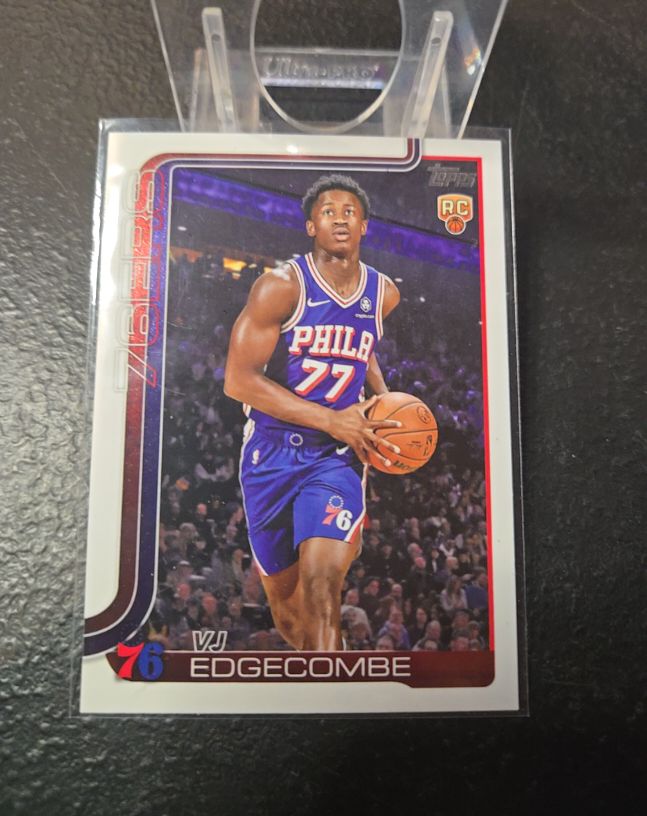 2025-26 Topps #203 VJ Edgecombe — front