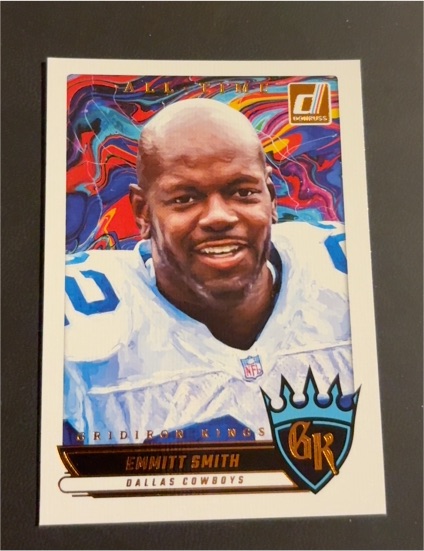 2025 Panini Donruss All-Time Gridiron Kings #ATGK-ESH Emmitt Smith — front