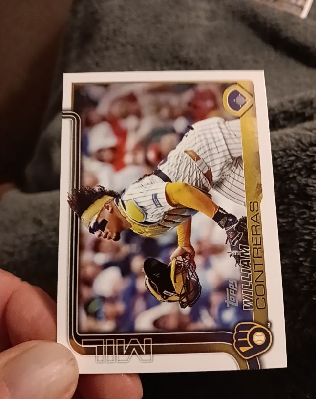 2025 Topps Series 2 #433 William Contreras — front