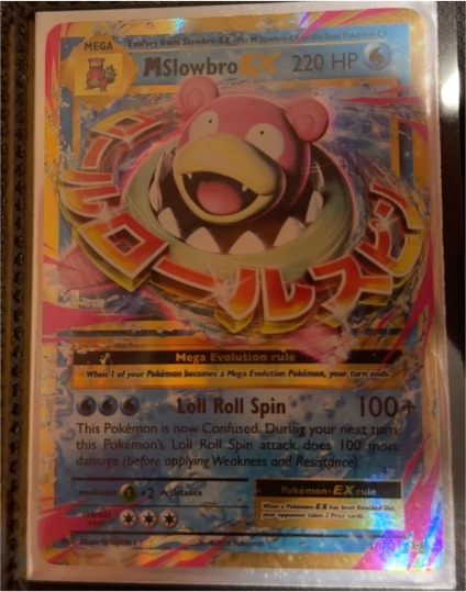 2016 Pokémon TCG XY - Evolutions #27/108 M Slowbro EX — front