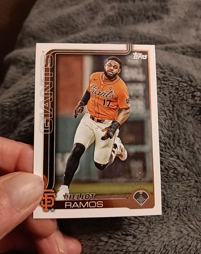 2025 Topps Series 2 #527 Heliot Ramos — front
